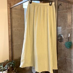 JCrew Maxi Skirt, Faded Pistachio, XS
